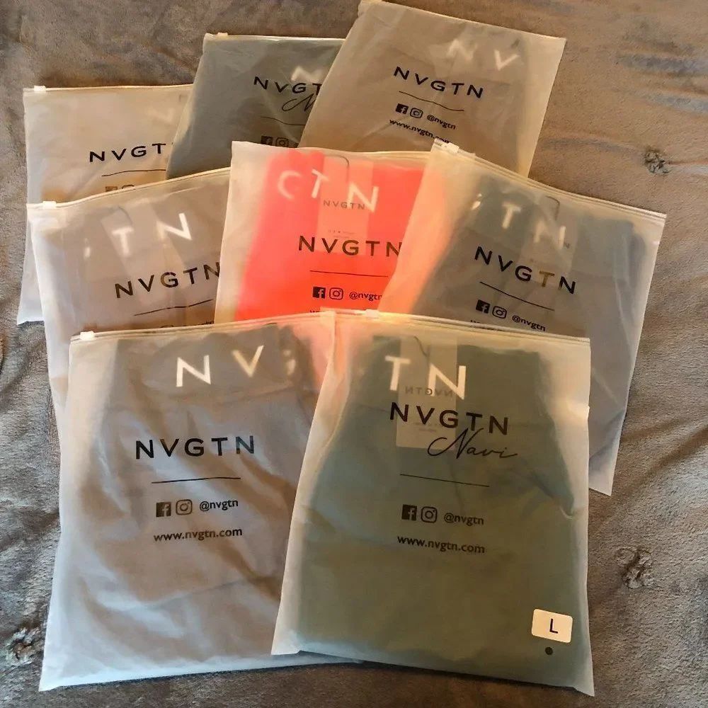 NVGTN NWT lot of 7 Sport seamless leggings multiple colors size L